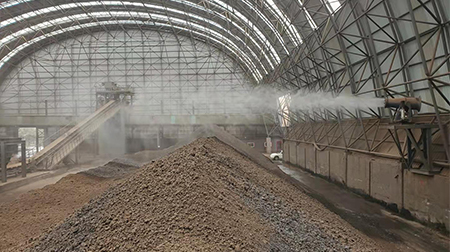 钢厂除尘射雾器的应用