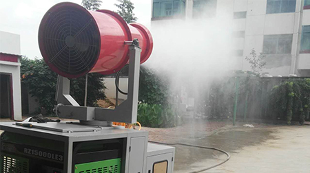 雾炮机治理扬尘及其他粉尘